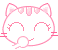 laugh-cute-pink-cat-emoticon.gif